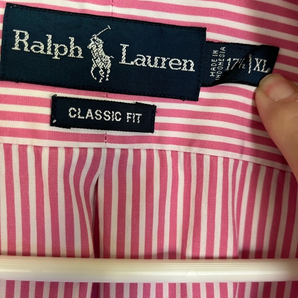 Ralph Lauren Classic blue label button down - Picture 3 of 5